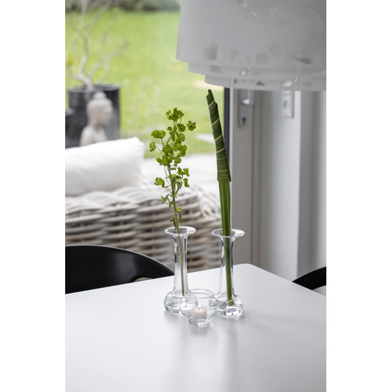 Old English Handmade Glass Table Vase