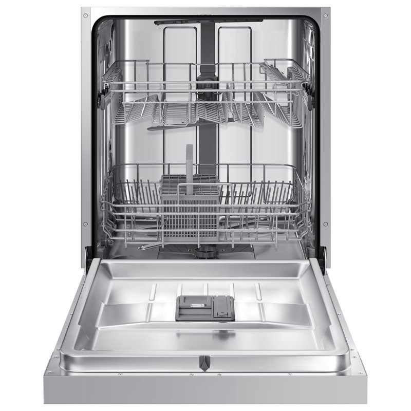24" Stainless Steel Built-In Dishwasher with Front Control