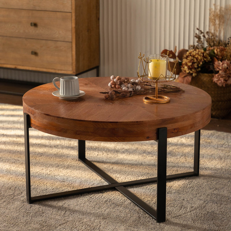 Caralisa Solid Wood Top Coffee Table