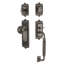 Windsor Handleset with Single Cylinder Deadbolt and Door Knob and Rosette-331466203-324872202