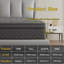 Matelas en mousse à mémoire de forme hybride 12 po / 14 po Sleep-114682300-114682299