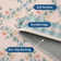 Washable Area Rug 8x10 Large Foldable Green Floral Butterflies Rug for Living Room Stain Resistant Non Slip Carpet, Low Pile Ultra Soft Floor Cover