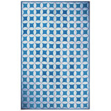 Hand Hooked Wool Geometric Area Rug