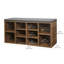 Adara Linen Blend Upholstered Storage Bench-65946082