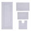 Tapis de bain 100% coton Classy Bathmat Collection (ensemble de 4)-670959149