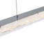 Luminaire suspendu linéaire en cristal
