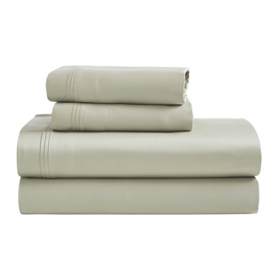 Certified Egyptian Cotton Deep Pocket Solid Luxury 1500 Thread Count Sheet Set