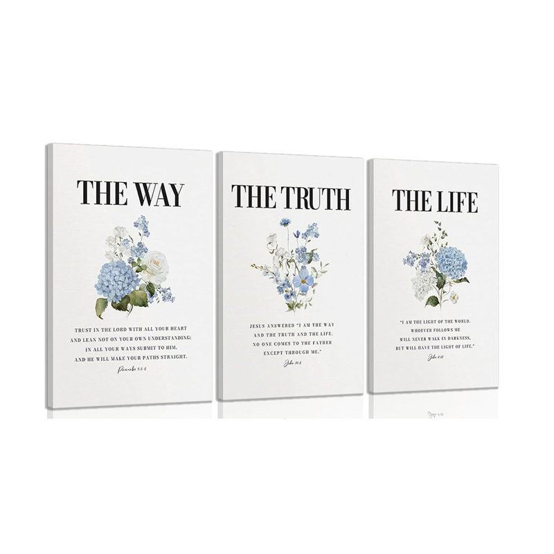 3 Piece Wrapped Canvas Print