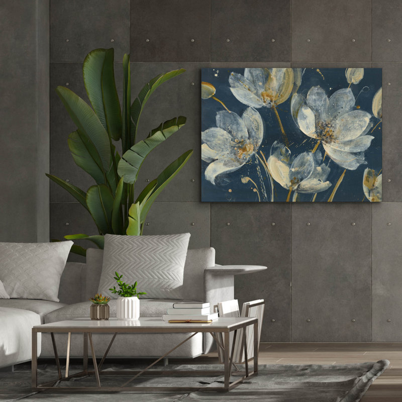 Epic Graffiti 'Translucent Garden'  by Albena Hristova Canvas Wall Art, 54" x 40"