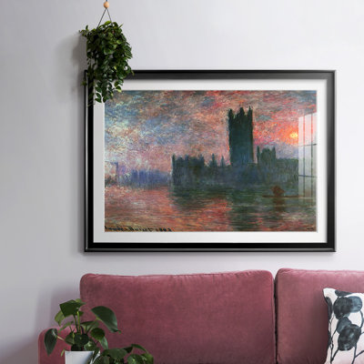 «House Of Laws at Sunset», 1903, reproduction d'art sur papier