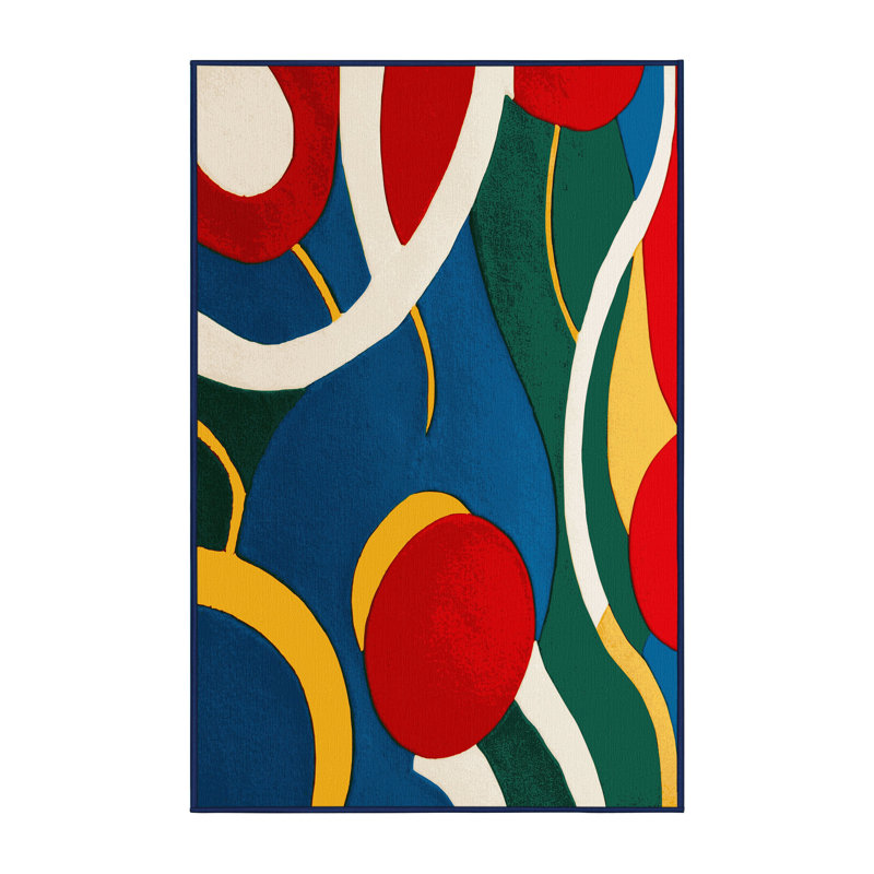 Retro Horizon Rug, Rectangle 2' x 3'