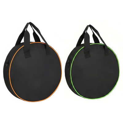 Waterproof Round Cable Storage Bag, Jumper Cable Organizer for RV Sewer Pipe, EV Charging Cord, Extension Cords, Garden Hoses & Camper Accessories