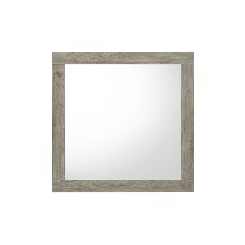 Light Gray Finish Mirror