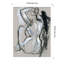 Onyx Gestures I par Wood, reproduction d'art encadrée-681581068-681581077