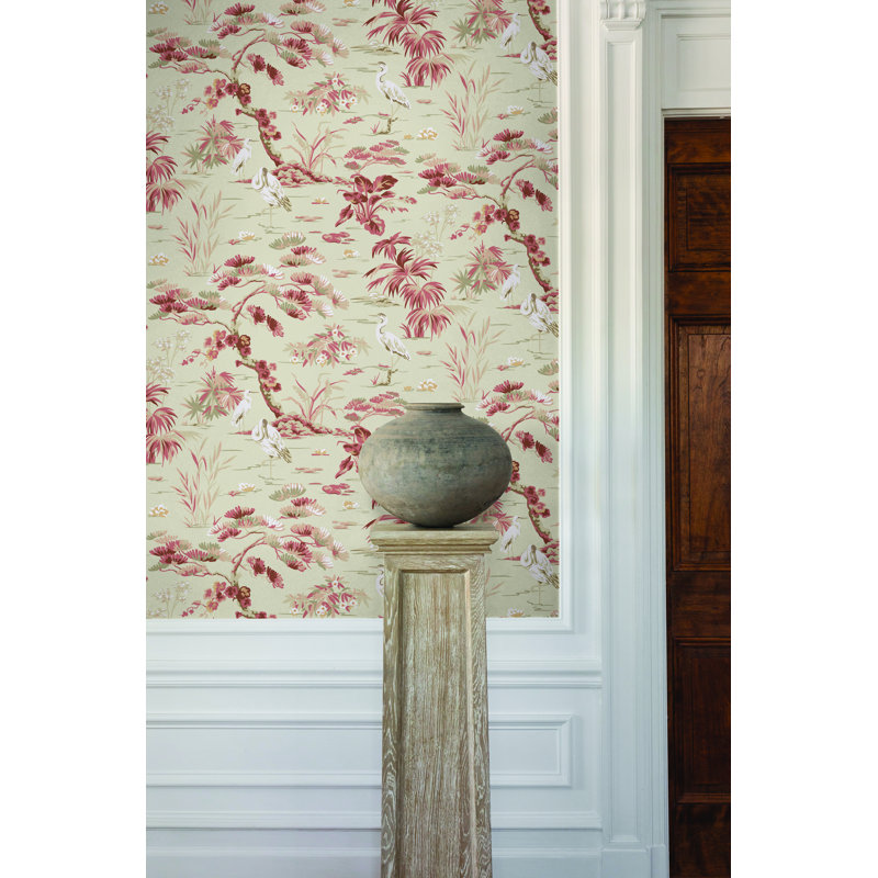 Papier peint Bridgewater, Corail