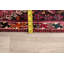 Tapis décoratif en laine de conception unique noué à la main des années 1980 Abadeh Rose 3 pi 6 po x 5 pi 4 po
