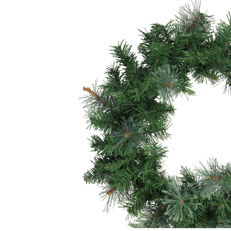 24-Inch Mixed Cashmere Pine Artificial Christmas Wreath