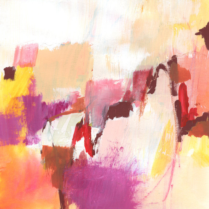 Frizzante I by Victoria Barnes - Wrapped Canvas Painting, 91cm H x 91cm W x 3.8cm D