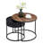 Nesting Coffee Tables with Hidden Storage and Top Tray-2052734167