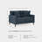 Upholstered 57'' Loveseat-113002753