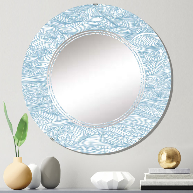 Circle Mirror, 24" x 24"