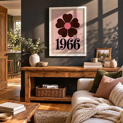Bloom 1966 Retro - Framed Print