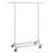 Merik Metal Adjustable Rolling Clothing Rack