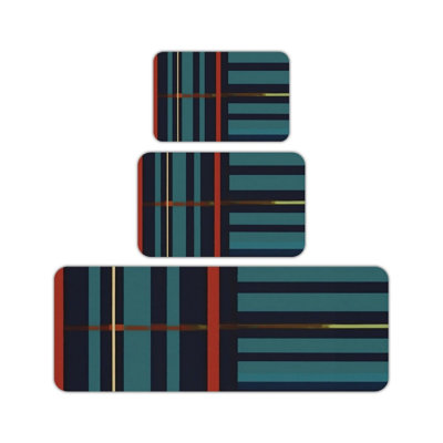 Tapis sur pied 3 pièces Modern Stripe