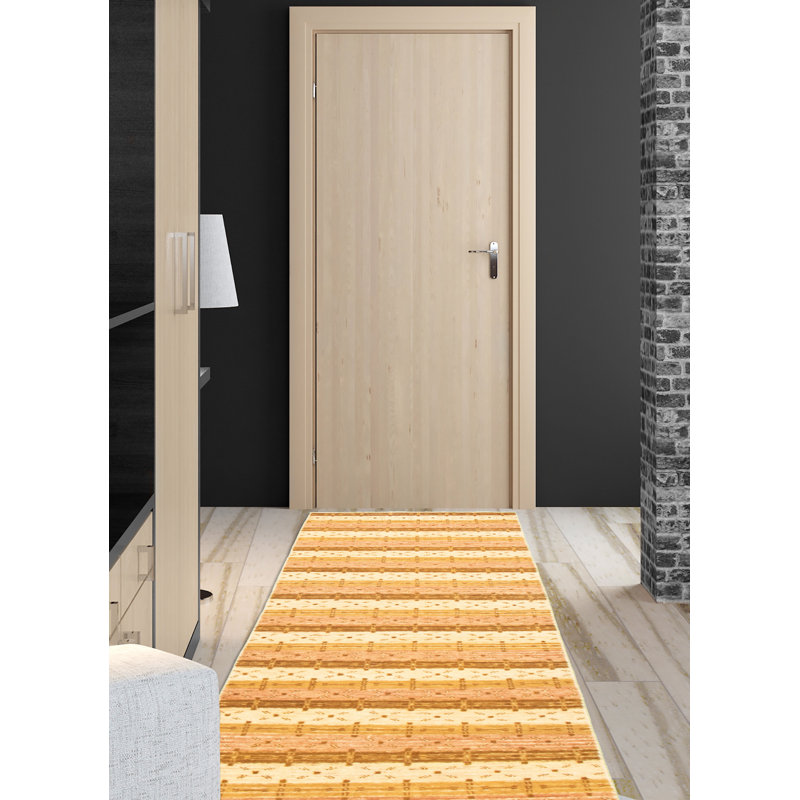 Wool Striped Indoor Rug