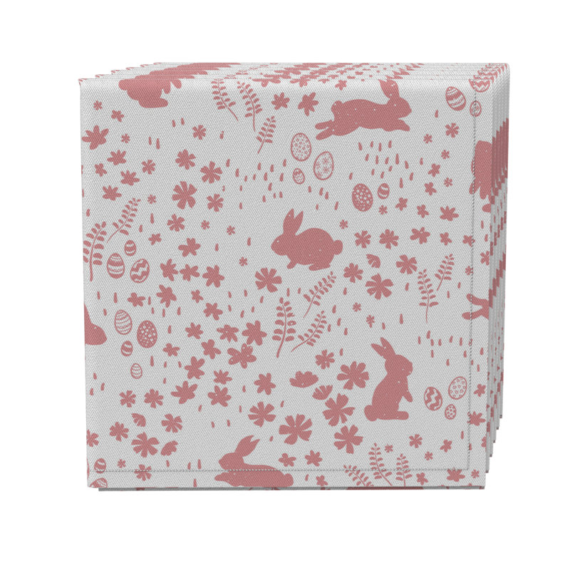 Cotton Twill Animals/Nature Square Napkin