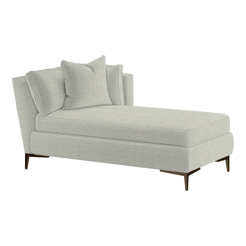 Aiden Chaise Lounge, Antique Bronze, Right Hand Facing, Perigold Rest Meadow