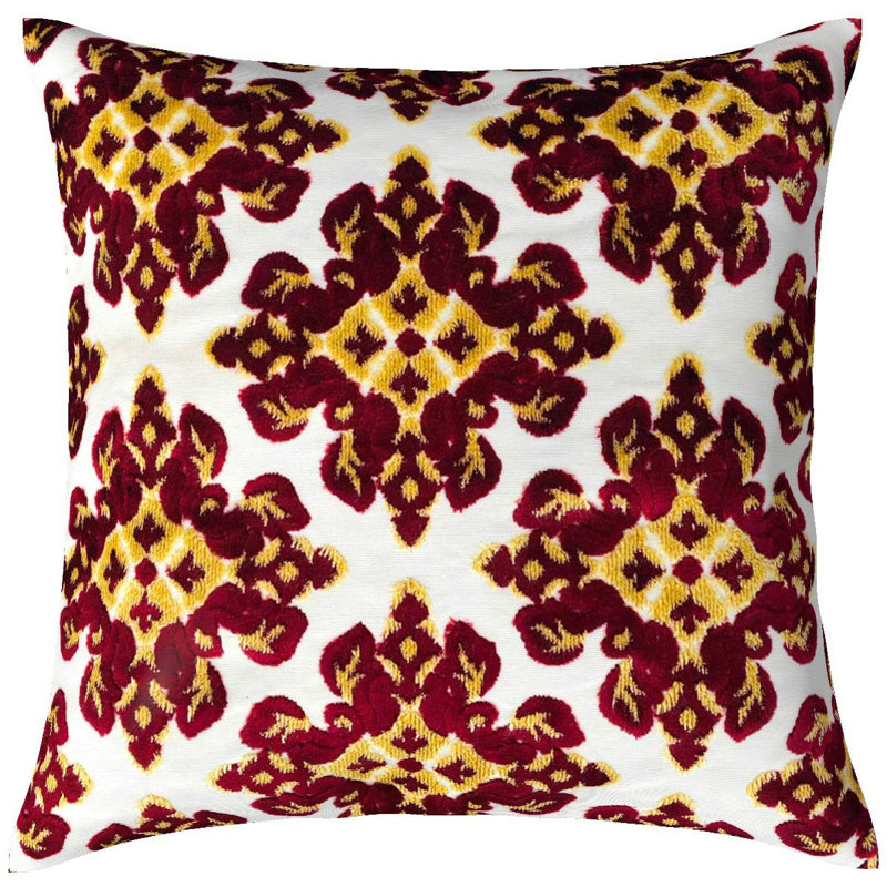 Ross Damask Square Cushion Cover