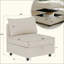 Siège sans accoudoirs pour canapé modulaire modulaire, siège de canapé convertible avec rangement, ensemble de canapé modulaire canapé-lit, combinaisons modulaires flexibles en tissu pour le salon (2 pièces)-1514025158