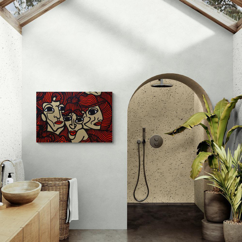 Flamenco, 24" H x 36" W