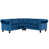 Blue is out of stock selected