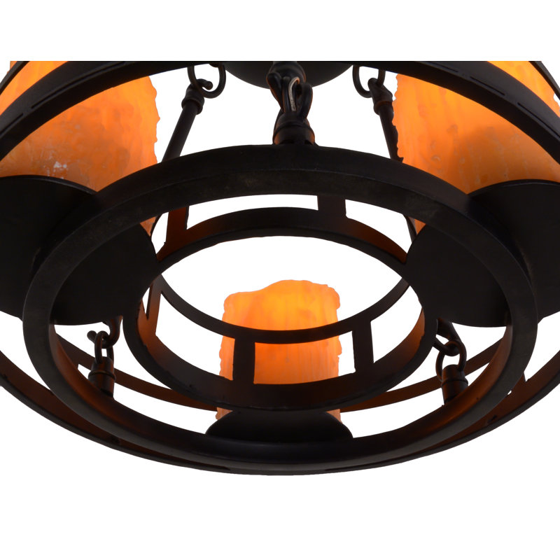 3 - Light Semi Flush Mount