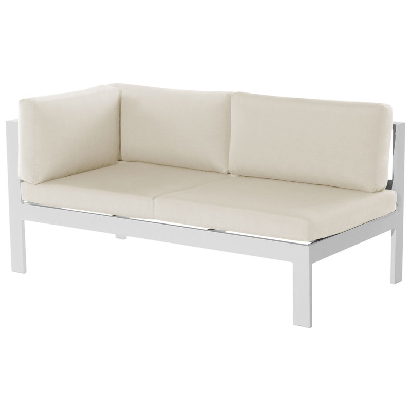 Angeles Outdoor 5 Seater Sofa Set, Beige/Green