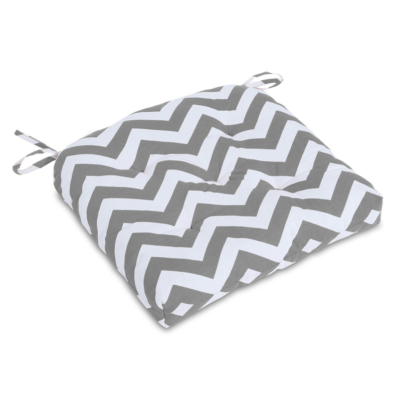 Outdoor 3'' Chair Pad, Gray