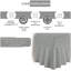 Percale Valance Sheet Polycotton Solid Colour Bed Sheet Single Double King Super King Machine Washable High Quality-123808899-19277566