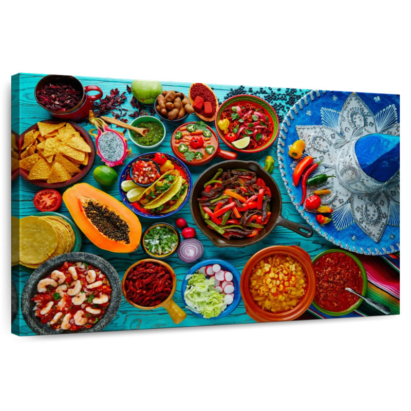 Yarlin Mexican Dishes, 8" H x 12" W