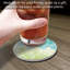 Dessous de verre rond Salty Wash