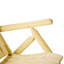 Banc double berçant en bois