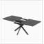 Très grande table de salle à manger moderne de style Mid-Century 62,4 "à rallonge 78,15"-1986656155