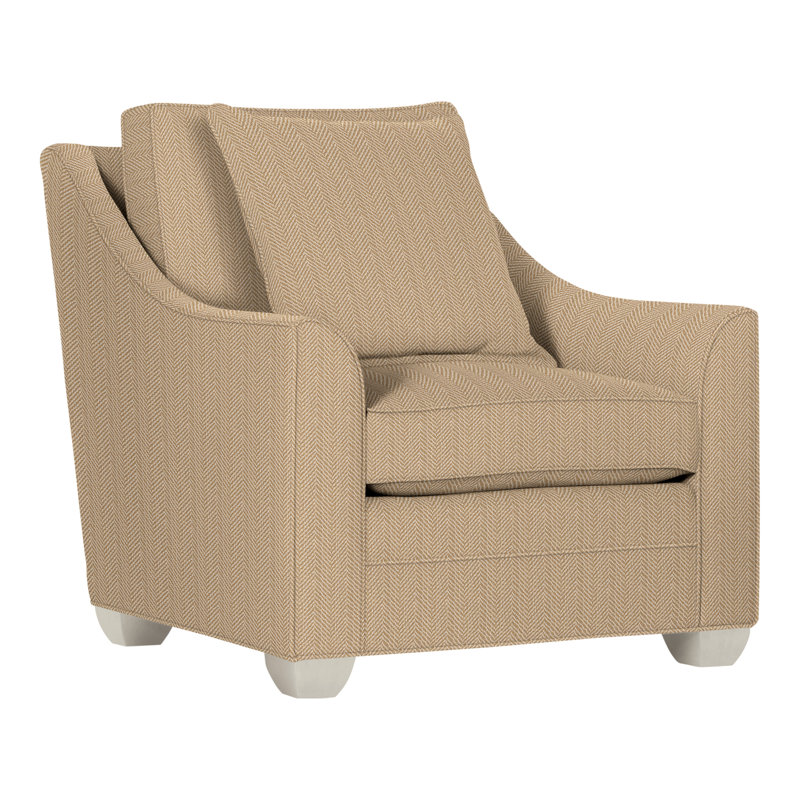 Chaise 37,5 po Nicholas, Perigold Posh Oat, Navajo