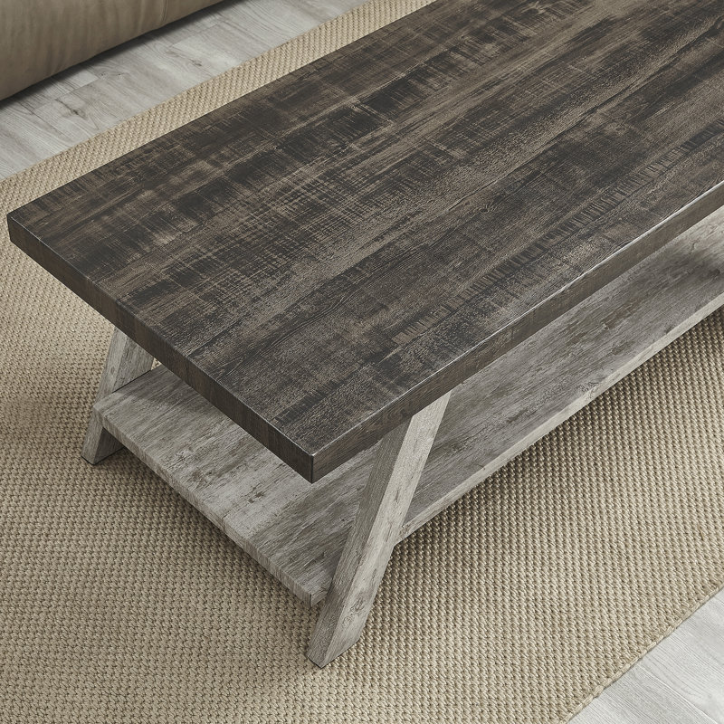 Table basse Athens, Gris, Gris clair