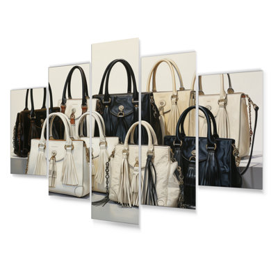«Minimalisme Fashion Bag Envy III», ensemble de reproductions d'art en métal