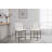 Roseau Upholstered 25'' Counter Stool with Metal Frame Chic Arm-less Counter Height Bar Stool for Coffee Bar/Kitchen Island-1641560744