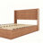 Queen Lift-Storage Platform Bed With Gas Lift, Wooden Slatted Frame, Rustic Brown Finish, No Box Spring Required, Noise-Free, Natural Wood Texture-1146243834-1147666040