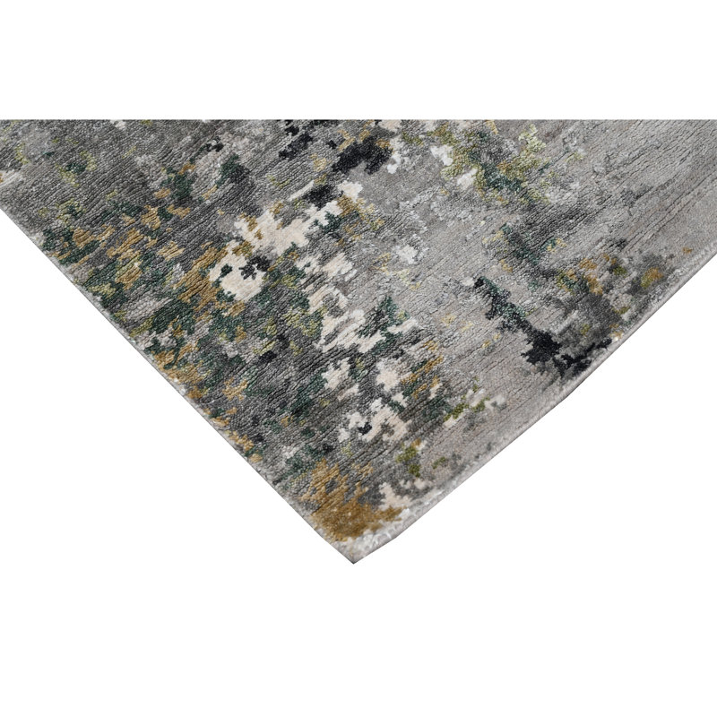 Handmade Wool Area Rug, Runner 2'6" x 9'