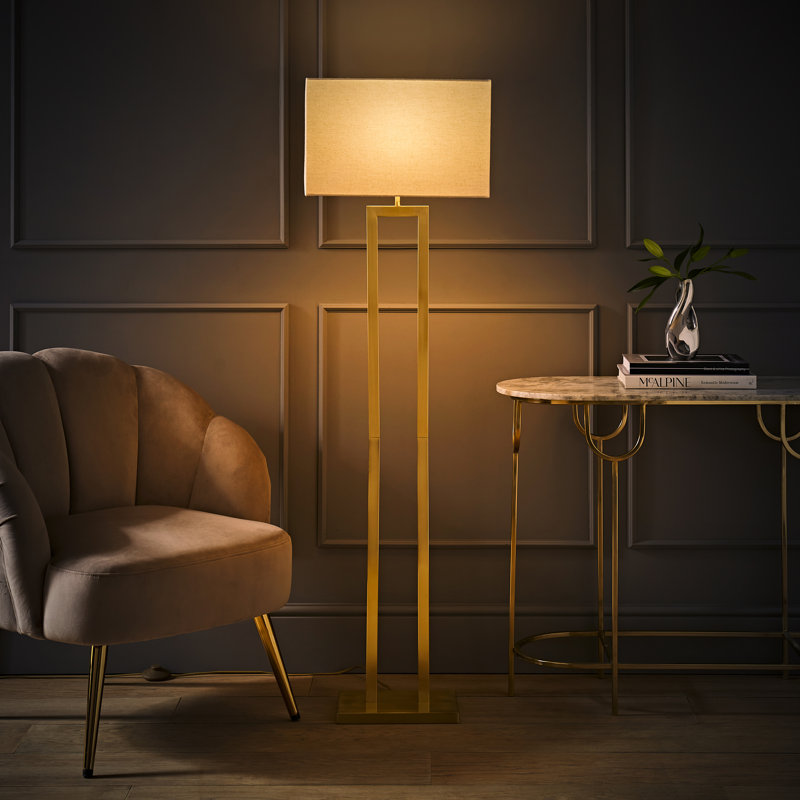 150.5 H cm Gloss Traditional Floor Lamp